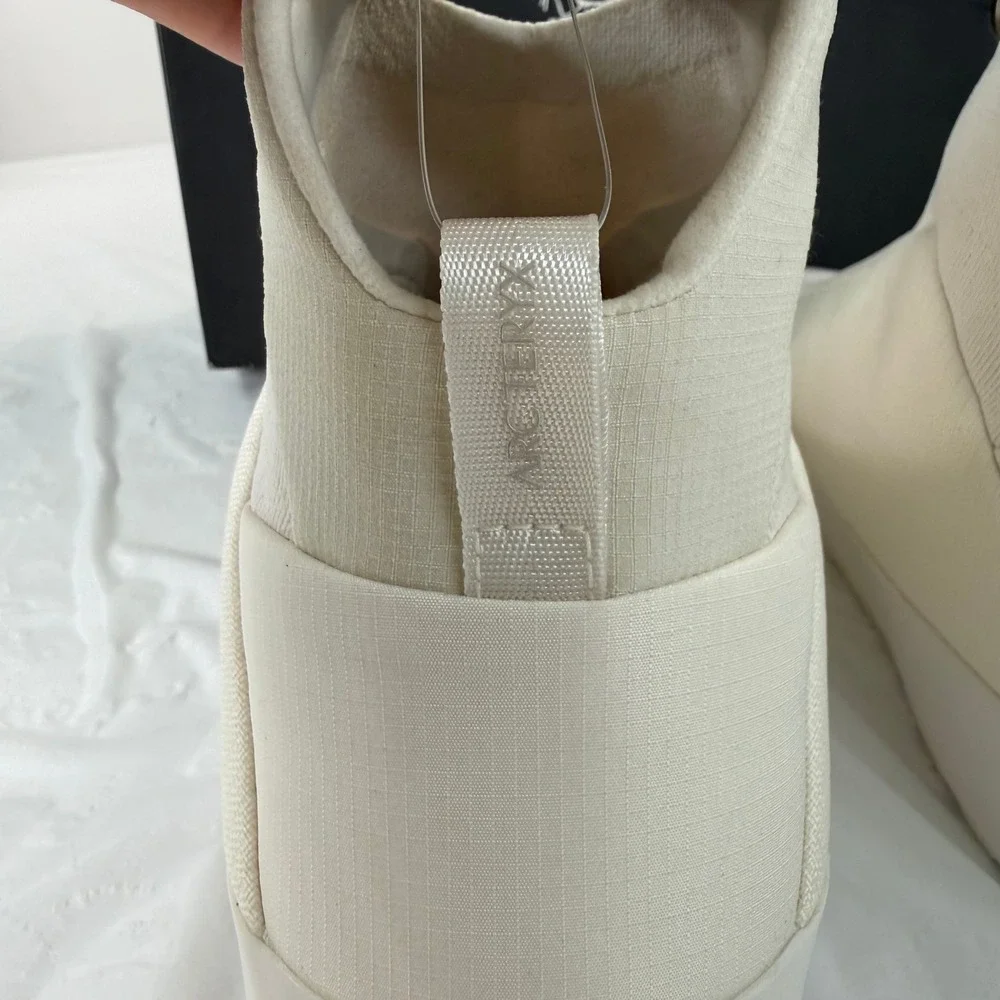 Arcteryx Kragg Insulated M White Slip On Vibram Shoes L08522400 Mens 12.5